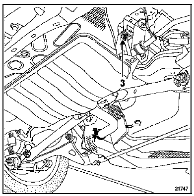Lors de la repose, positionner les colliers pour que leur